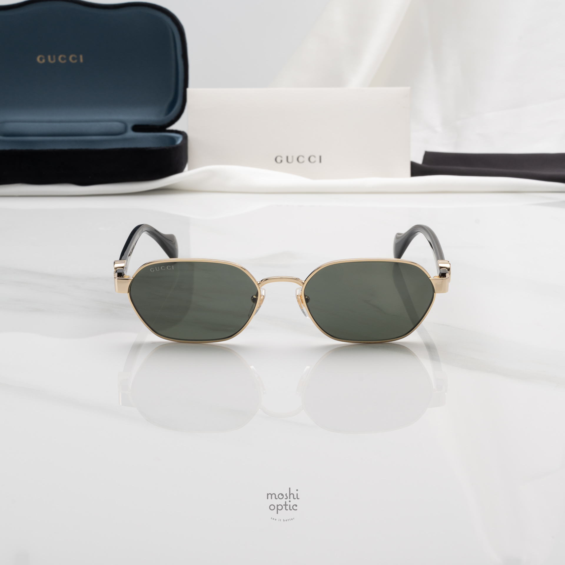 แว่นกันแดด Gucci GG1593S 001