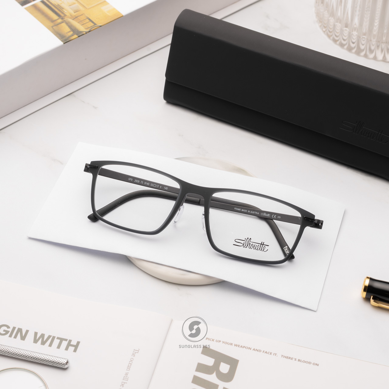 กรอบแว่น Silhouette Infinity View 2939 75 9140