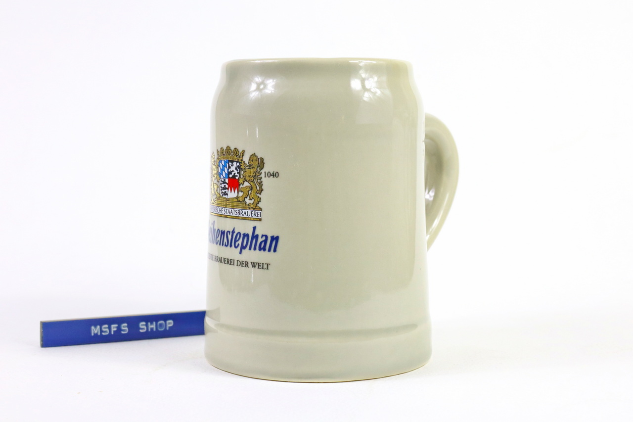 [มือสอง] แก้วเหยือกเบียร์เซรามิก Weihenstephan ขนาด 7 x 7 x 10.5 ซม.