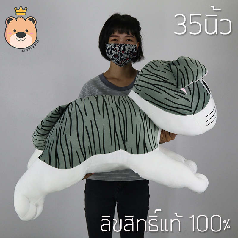 แมวจี้จัง 35นิ้ว นุ่มนิ่มใยไมโครแท้100% | แมว จี้ จัง รูป การ์ตูน จี จี้ แมว ใยไมโคร นุ่มนิ่ม