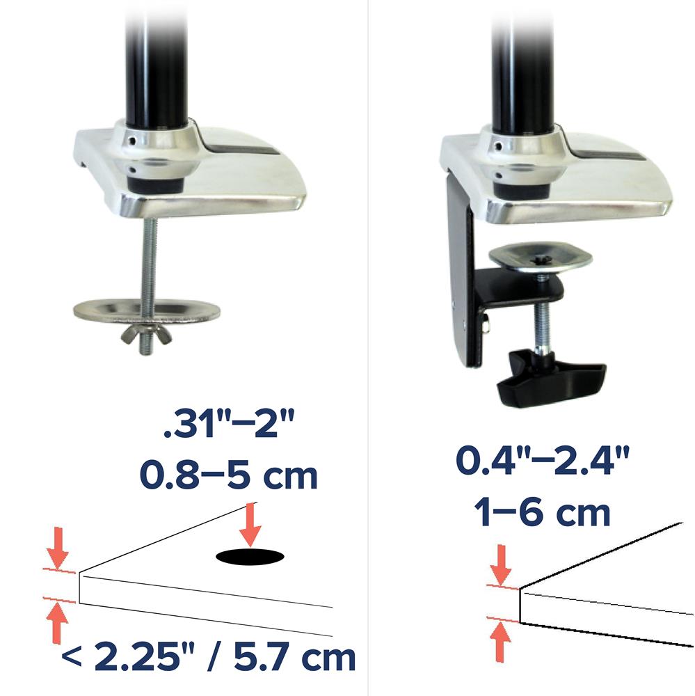 Ergotron LX (Polished Aluminum)