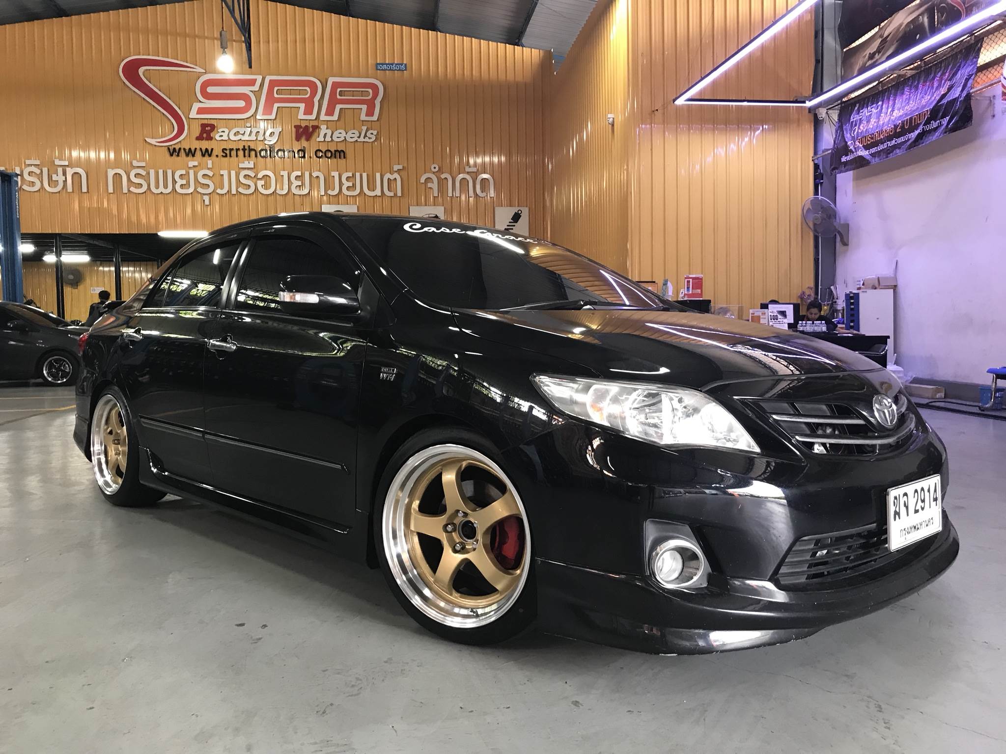 ล้อใหม่ W WORK S1 ชอบ18 5รู100 ใส่ ALLTIS