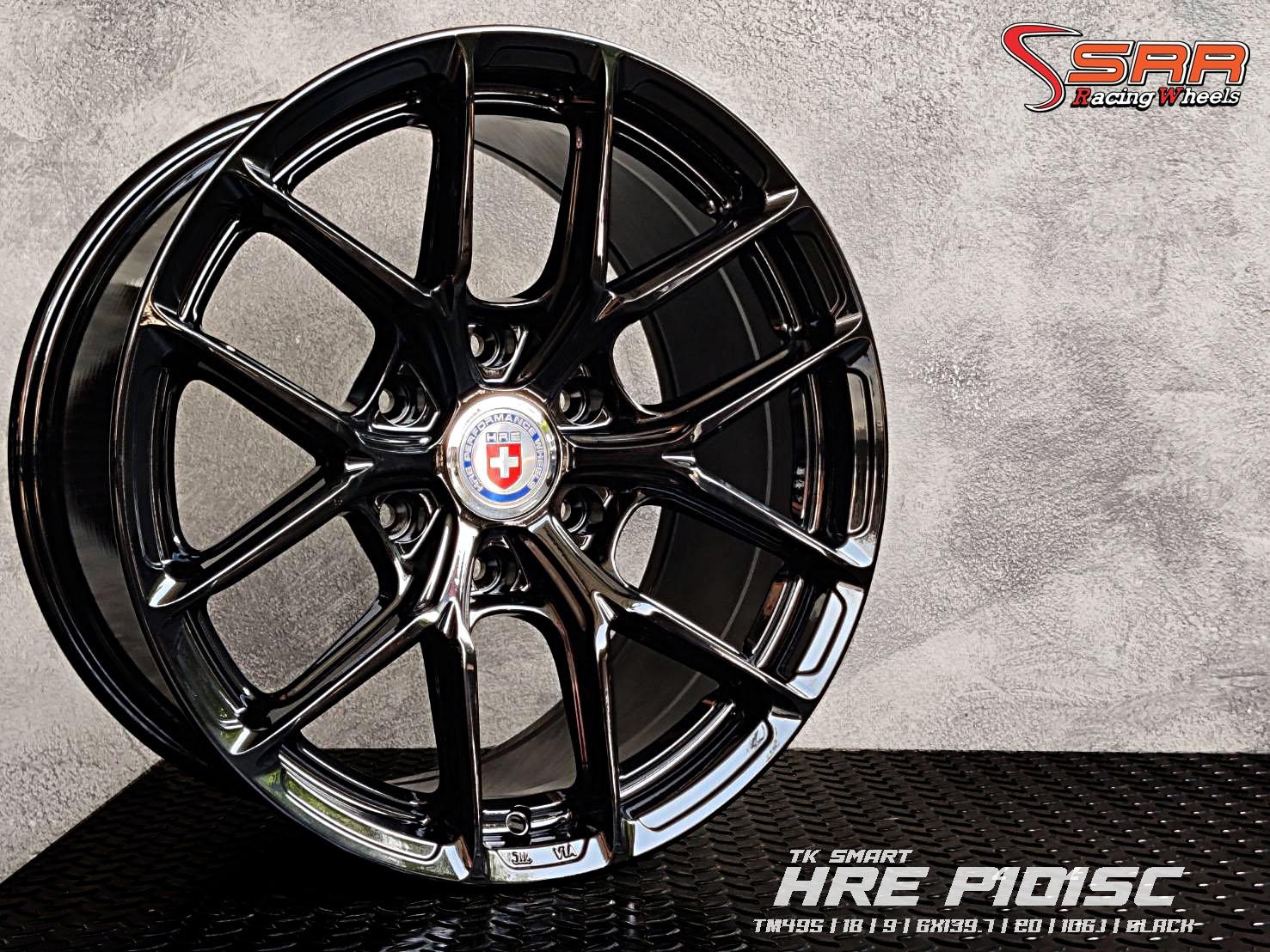 TK SMART : TM495 18X9 6X139.7 20 106.1 BLACK (ดำเงา)