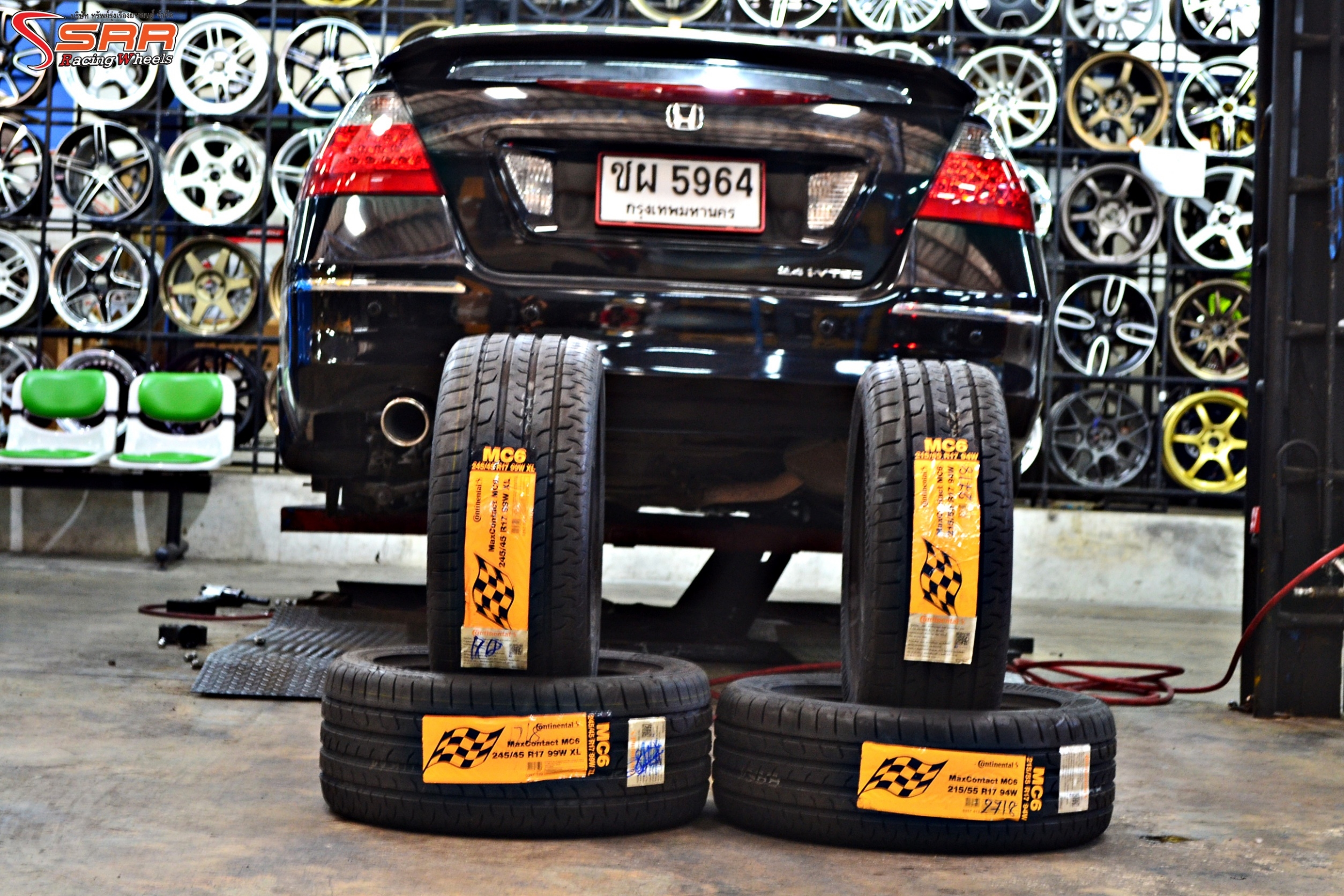 ยางใหม่ CONTINENTAL MC6 ยางพรีเมี่ยม สำหรับรถเก๋ง กะบะ มีทุกขนาด