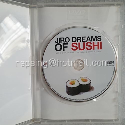 DVD ภาพยนตร์ญี่ปุ่น Jiro Dreams of Sushi : จิโระ เทพเจ้าซูชิ