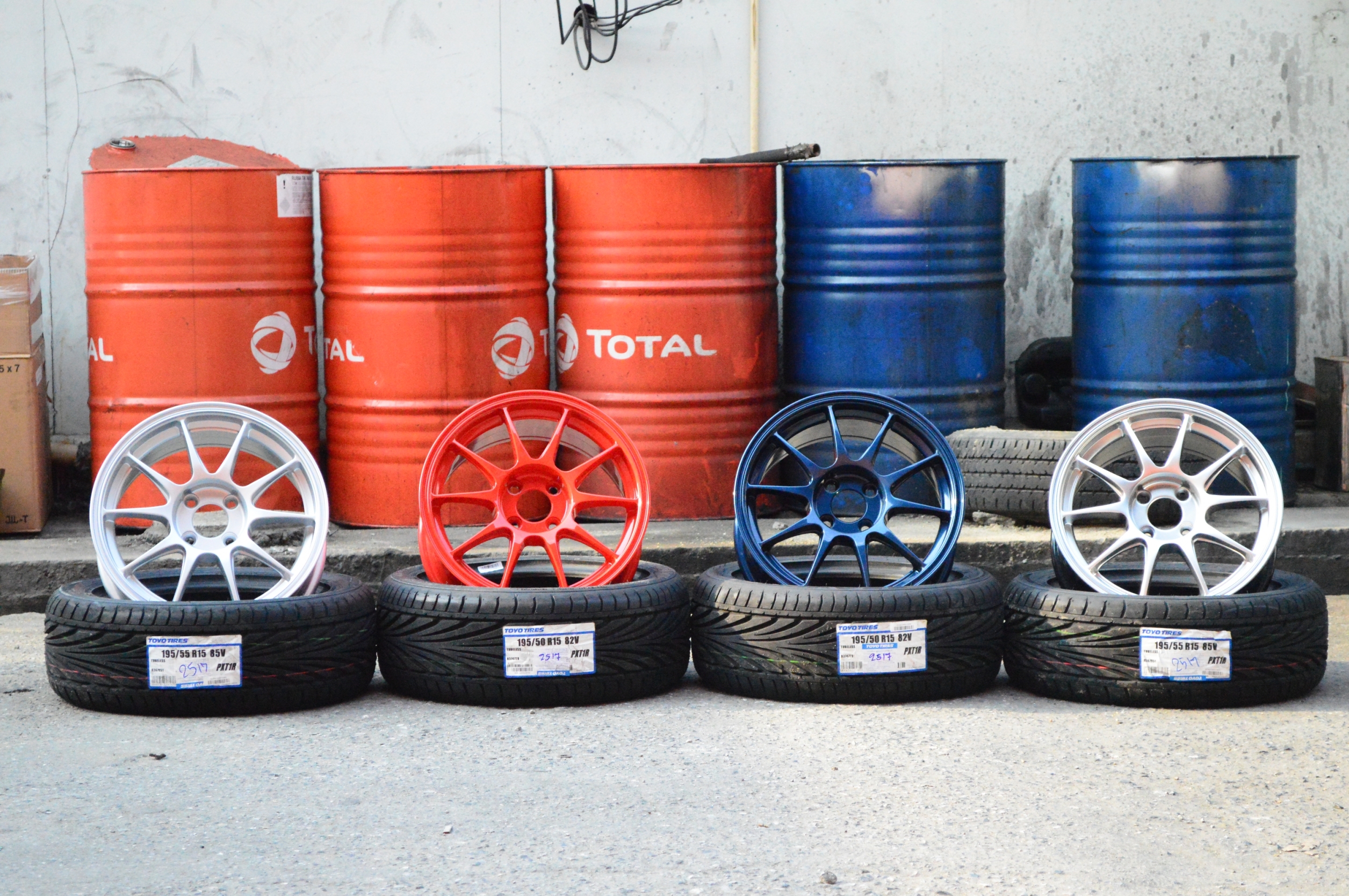 ล้อใหม่ WEDS TC015N