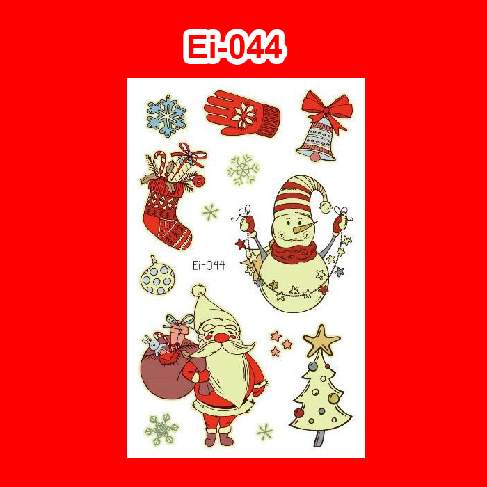 Tattoo Christmas สติ๊กทูคริสต์มาส แทททู #A