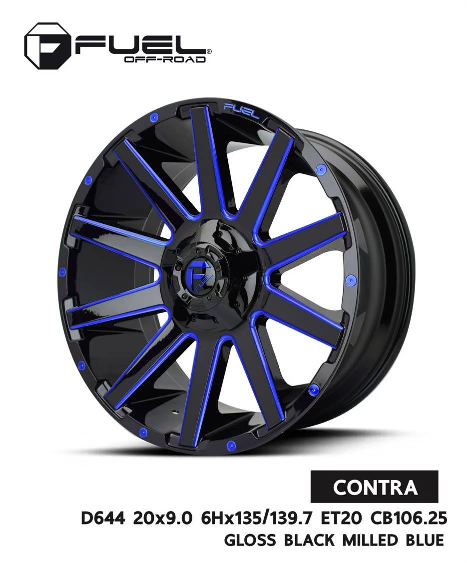 ล้อแม็ก USA. แท้ FUEL CONTRA D616 20x9 6x135/6x139.7 ET+20 ราคาพิเศษ