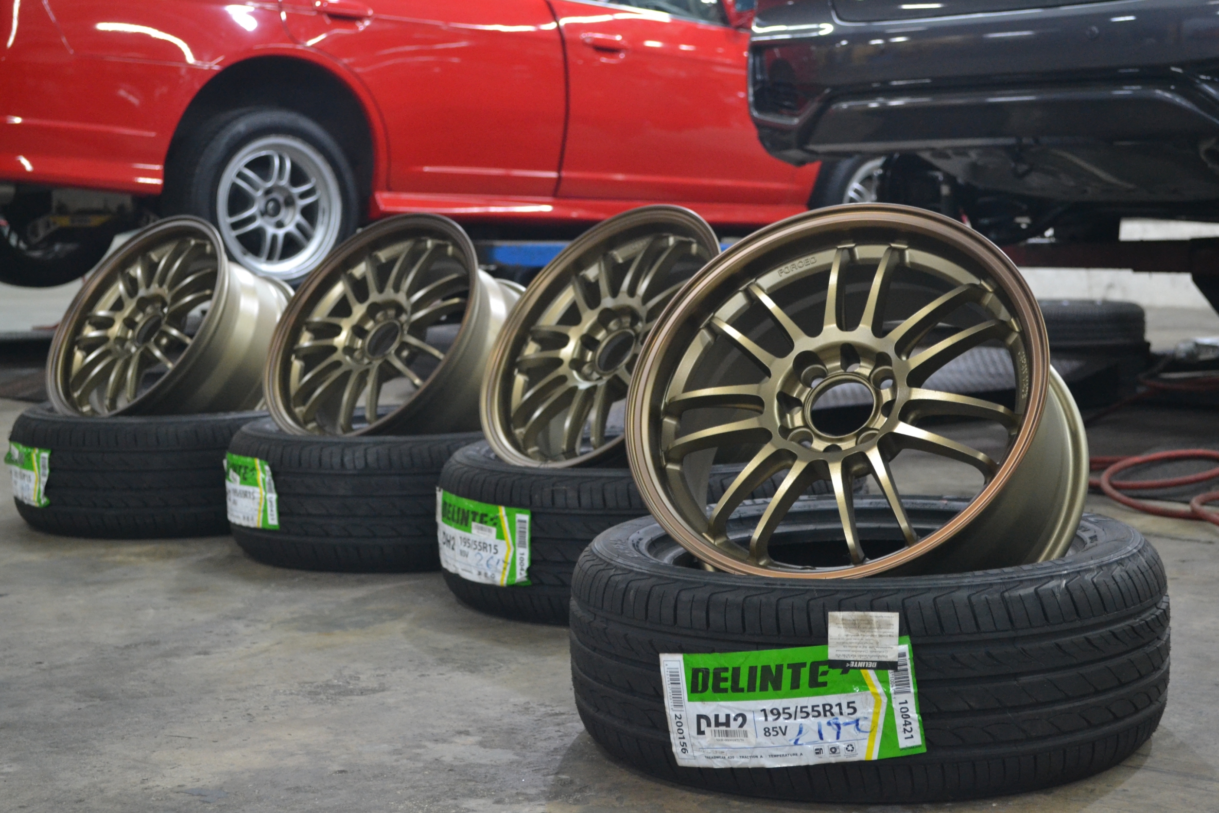 ล้อ RE30ขอบ15 ใส่ JAZZ ป้ายแดง