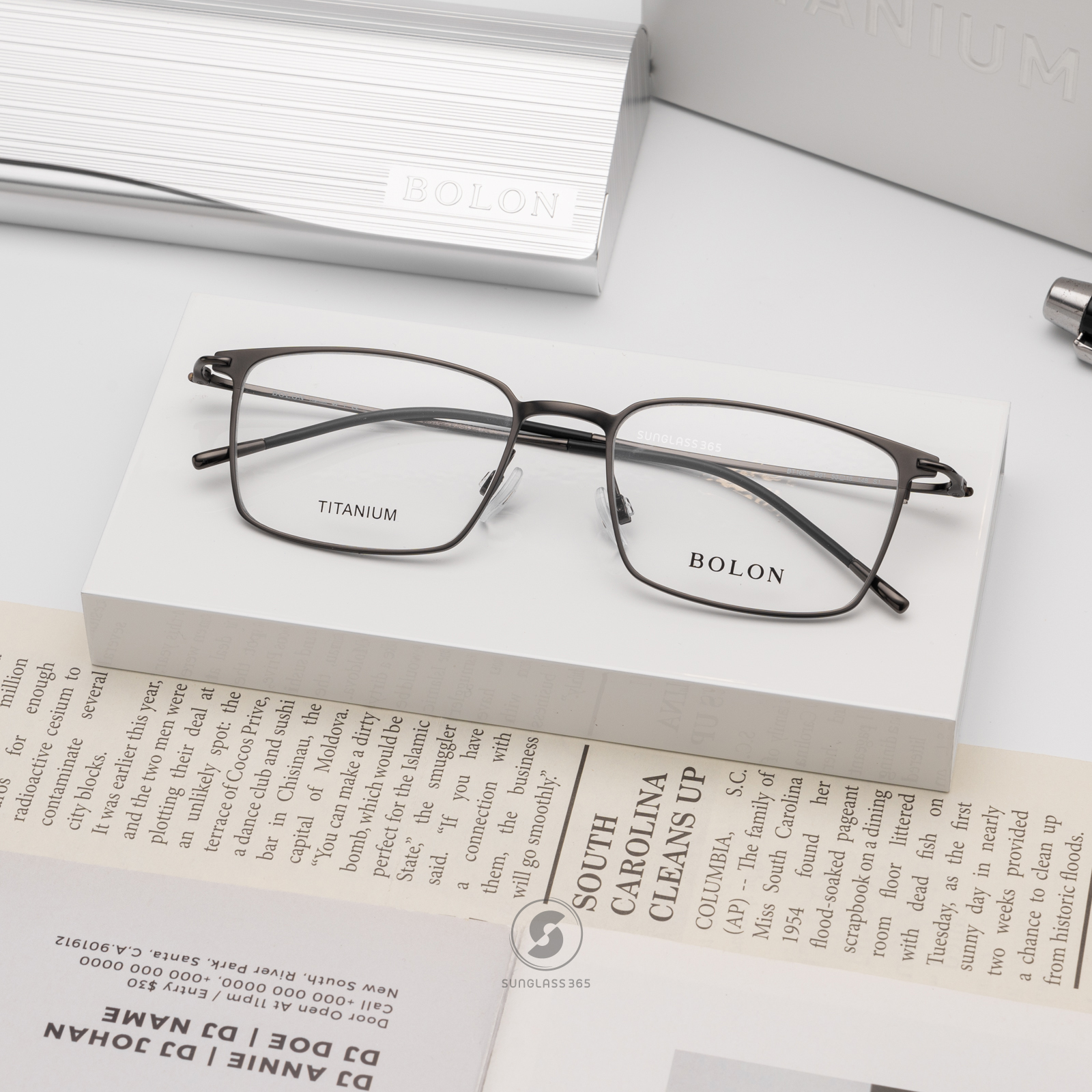 แว่นสายตา BOLON รุ่น Alfama BT1605 B91 Gunmetal