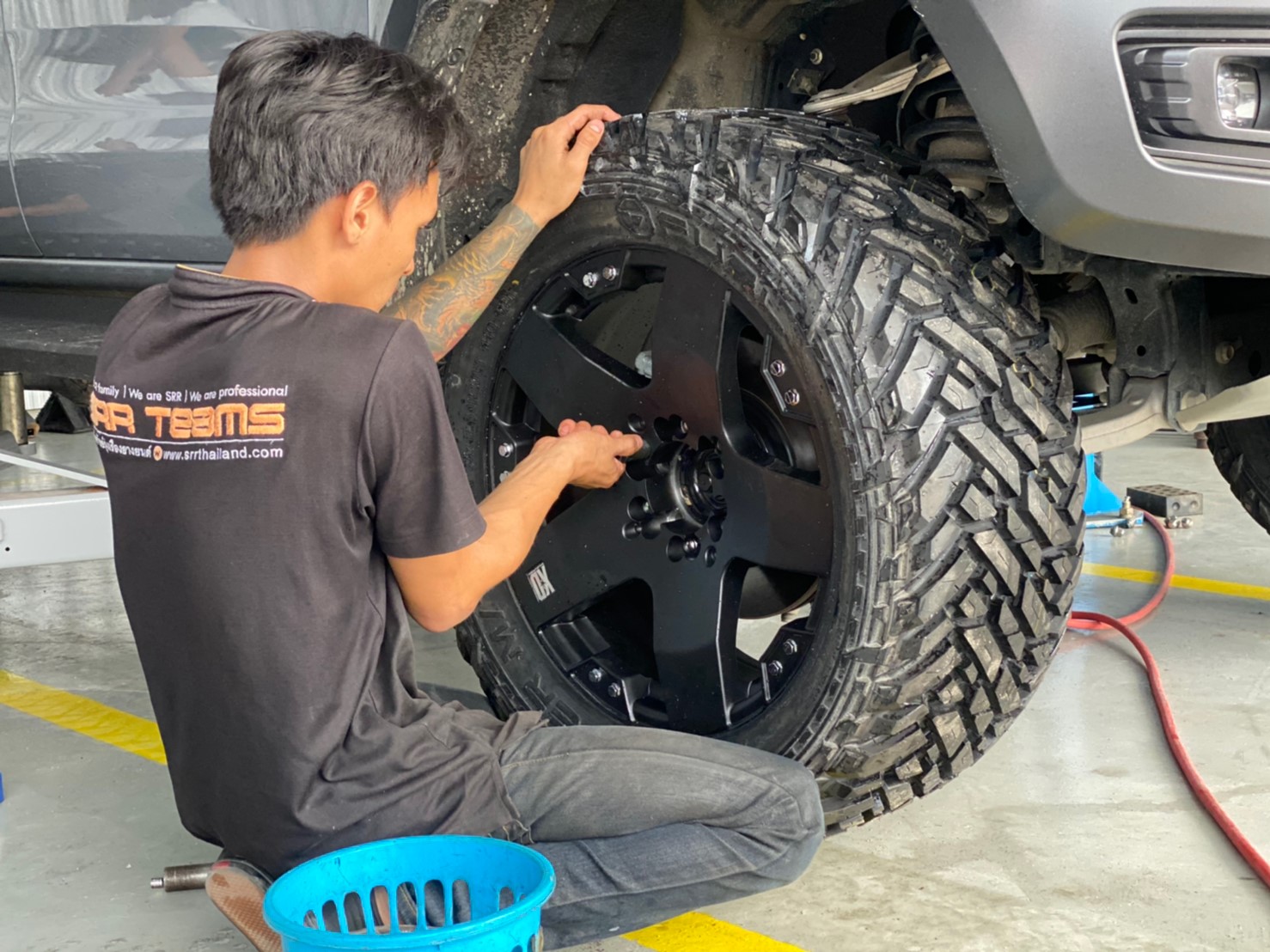 ล้อแท้ CAPTAINAMERICA ขอบ20 ใส่ RAPTOR