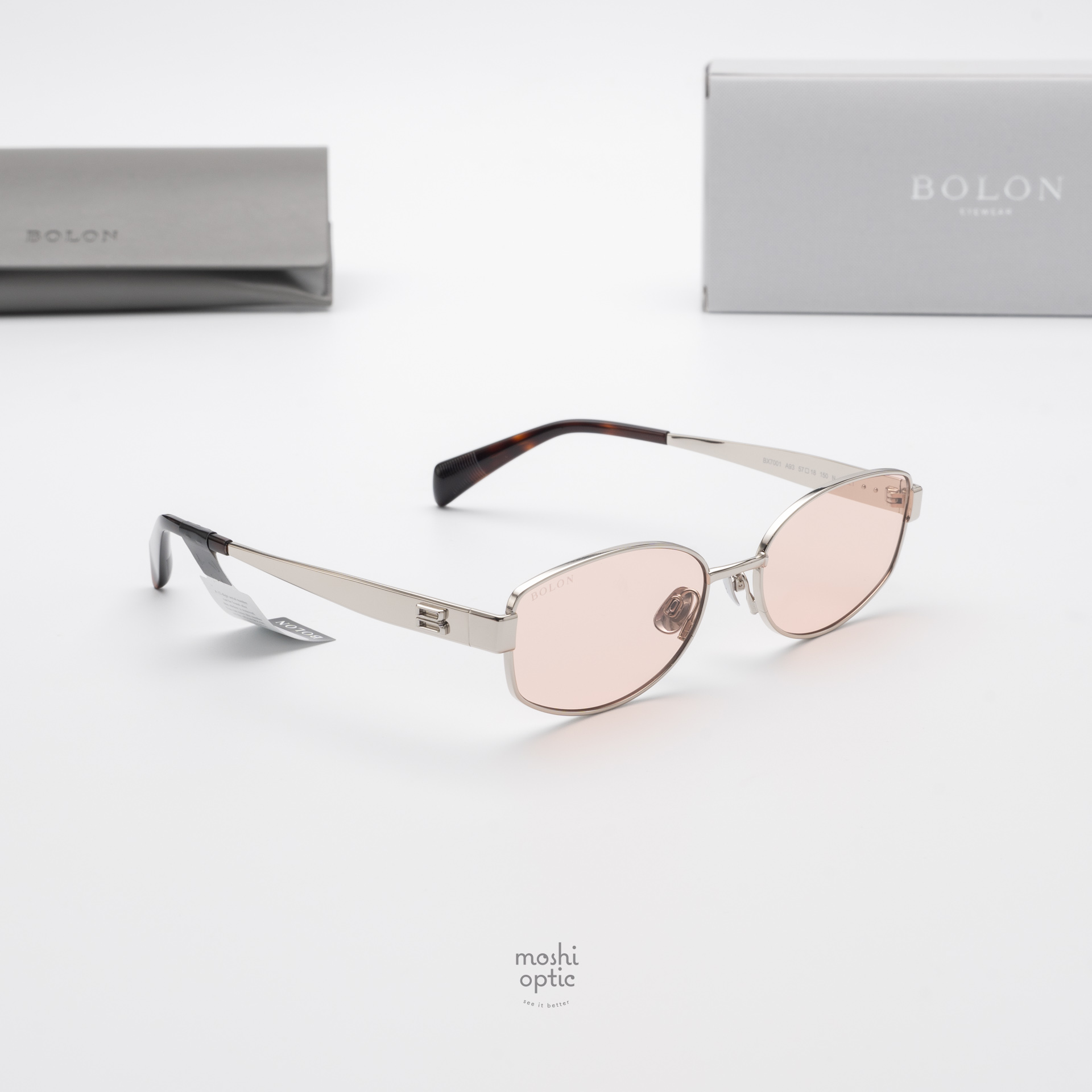แว่นกันแดด BOLON รุ่น BX7001 Vacay A93 Silver