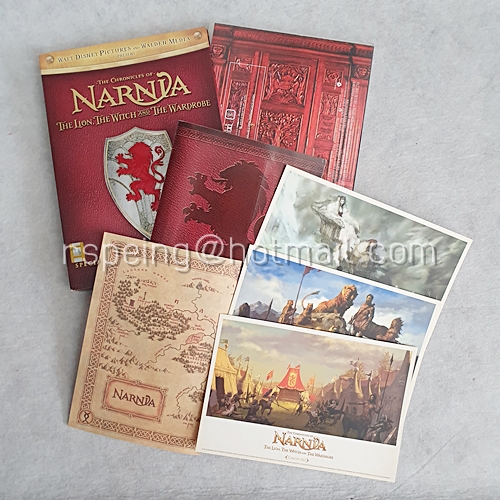 กล่อง DVD เปล่า ภาพยนตร์ฝรั่ง The Chronicles of Narnia The Lion, The Witch and The Wardrobe : อภินิหารตำนานแห่งนาร์เนีย ตอน ราชสีห์,แม่มด กับตู้พิศวง