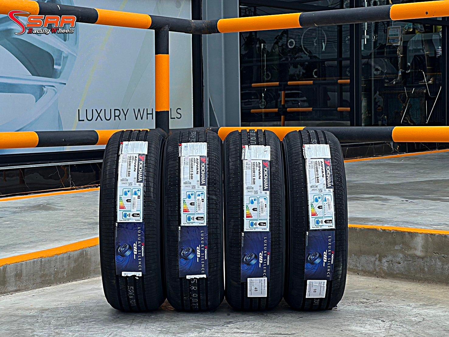 YOKOHAMA รุ่น ADVAN DB V553 ขนาด 185/60R15 ปี2024