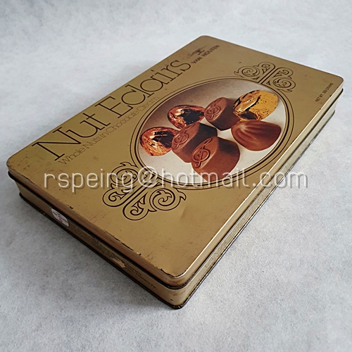 กล่องช็อกโกแลต Van Houten Nut Eclairs ยุุค 90