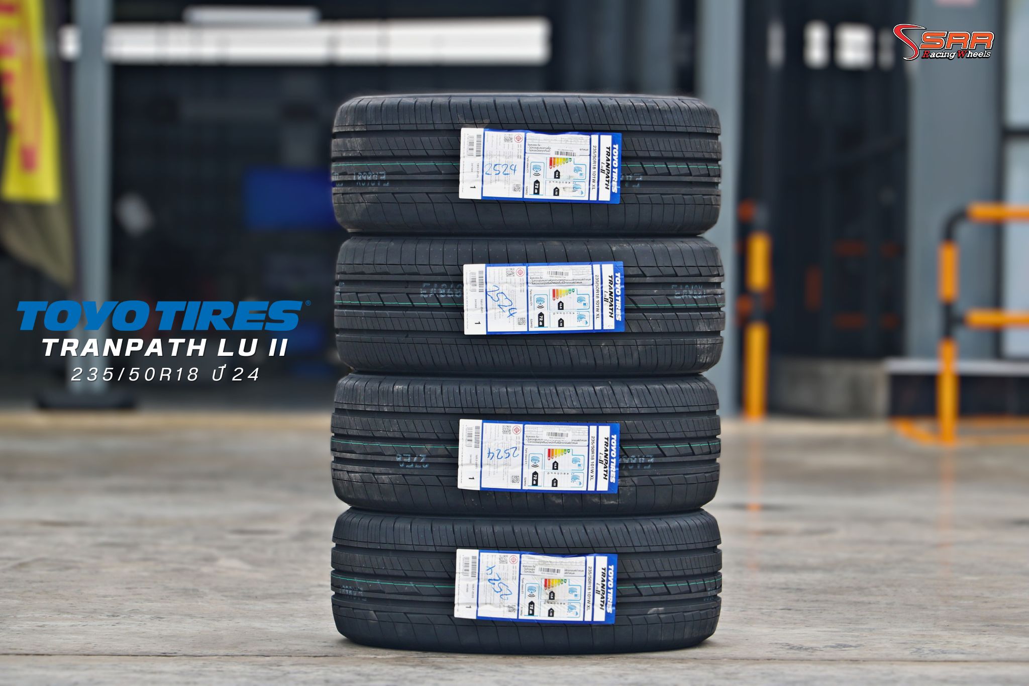 TOYO TRANPATH LU II ขนาด 235/50R18 ปี2024