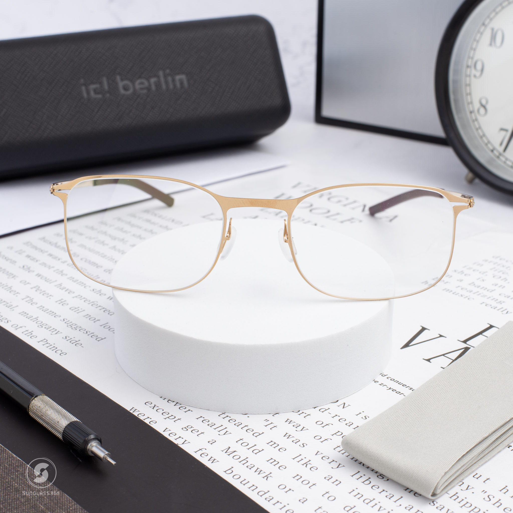 กรอบแว่น IC BERLIN Sandeul Baram Rose Gold