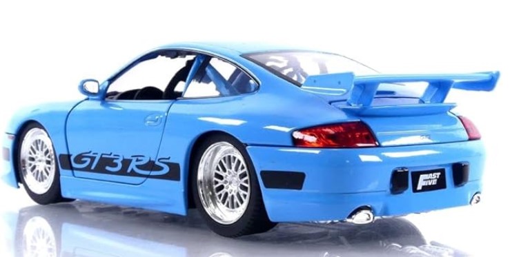พรีออเดอร์ โมเดลรถ fast & furious porsche gt3 rs 2