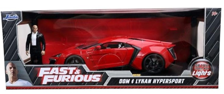 พรีออเดอร์ โมเดลรถ โมเดลรถยนต์ Fast & Furious Lykan Hypersport 3