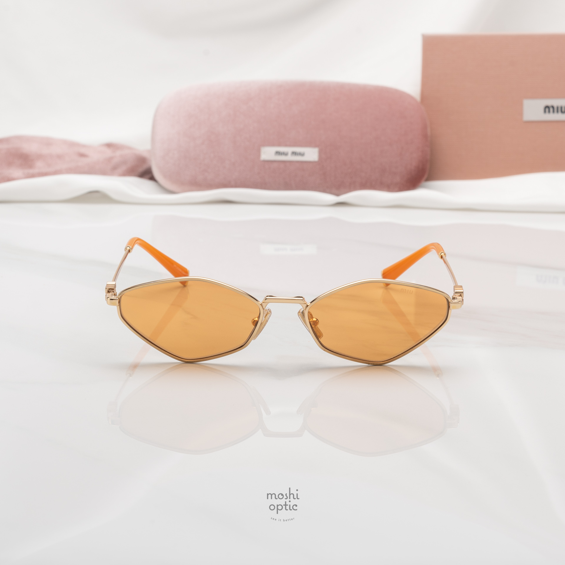แว่นกันแดด Miu Miu MU56ZS 5AK40D