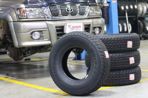 ยางใหม่ BRIDGESTONE HT840 255/70-15 ปี19 ราคาพิเศษ