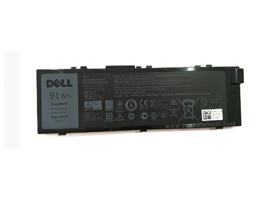 Battery Dell Precision 7520 Original MFKVP ลด ราคา พิเศษ แบตเตอรี่ โน๊ตบุ๊ค Dell Precision 7520 91Whr ตรงรุ่น