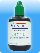 ชุดทดสอบกรด-ด่าง ( pH test kit ) ช่วง 7.0 - 9.1