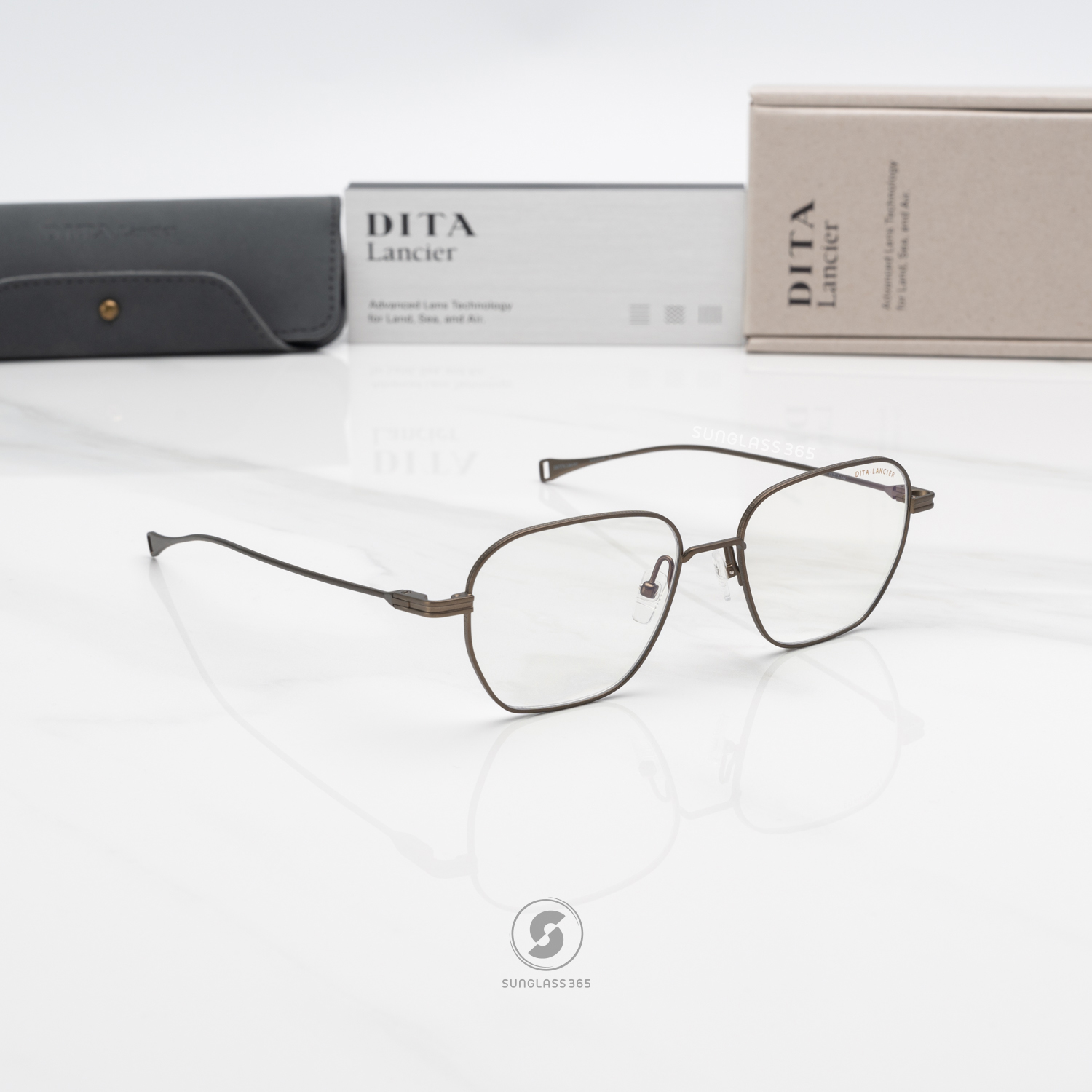 แว่นสายตา DITA LANCIER DLX123 A 02 with Blue Control Lens