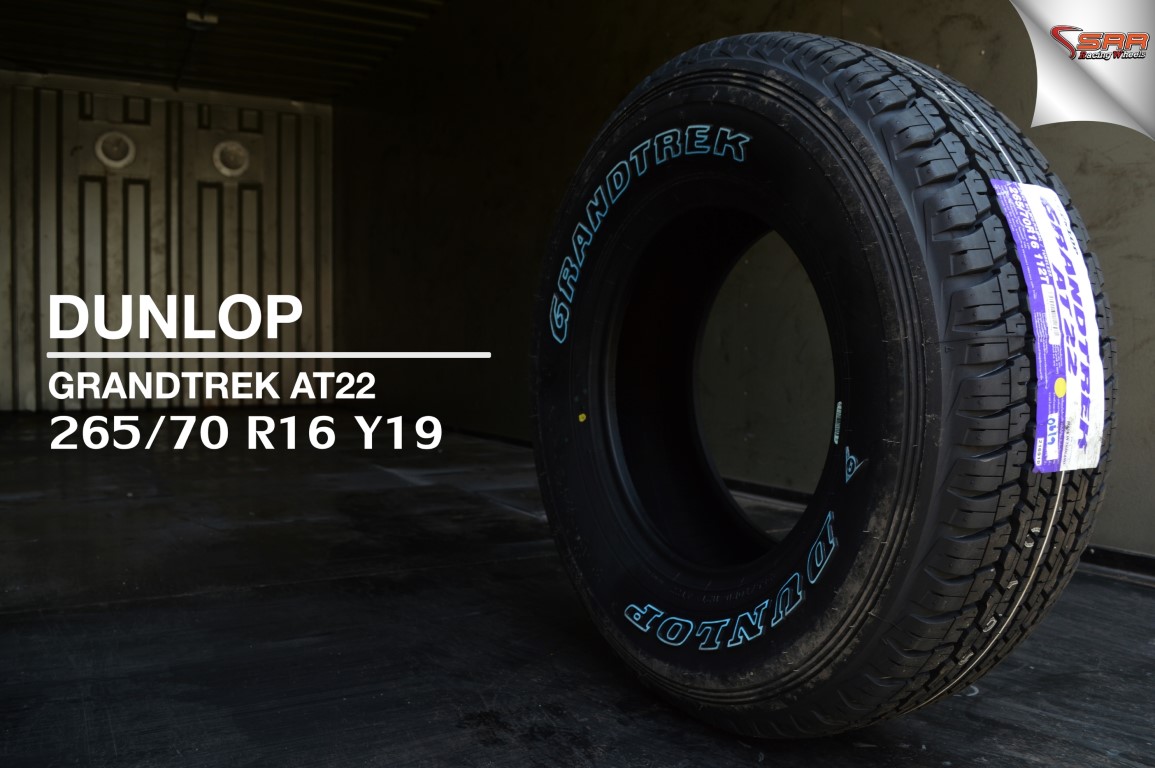 DUNLOP GRANDTREK AT22 265-70-16 ราคาพิเศษ ปี19