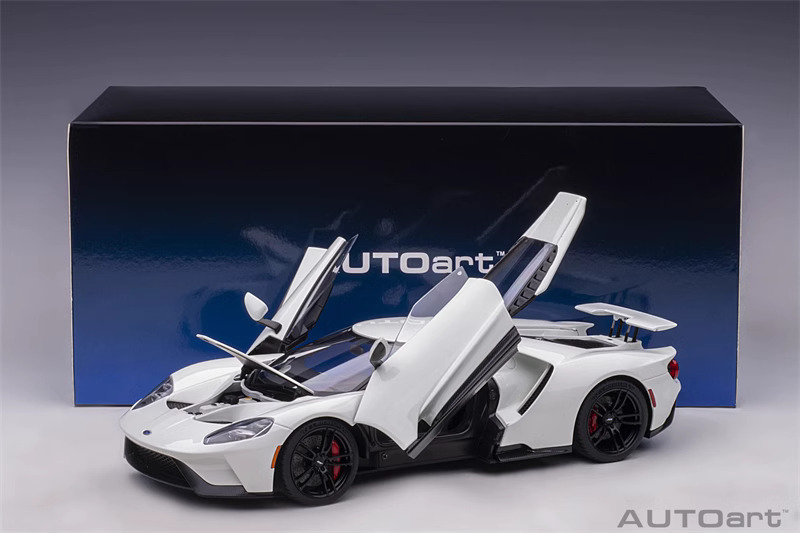 โมเดลรถ โมเดลรถยนต์ Autoart Ford 2017 GT 6