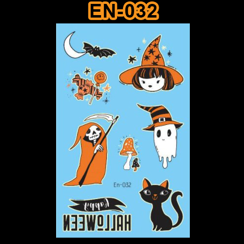 Tattoo Halloween สติ๊กทู แทททูฮาโลวีน #A