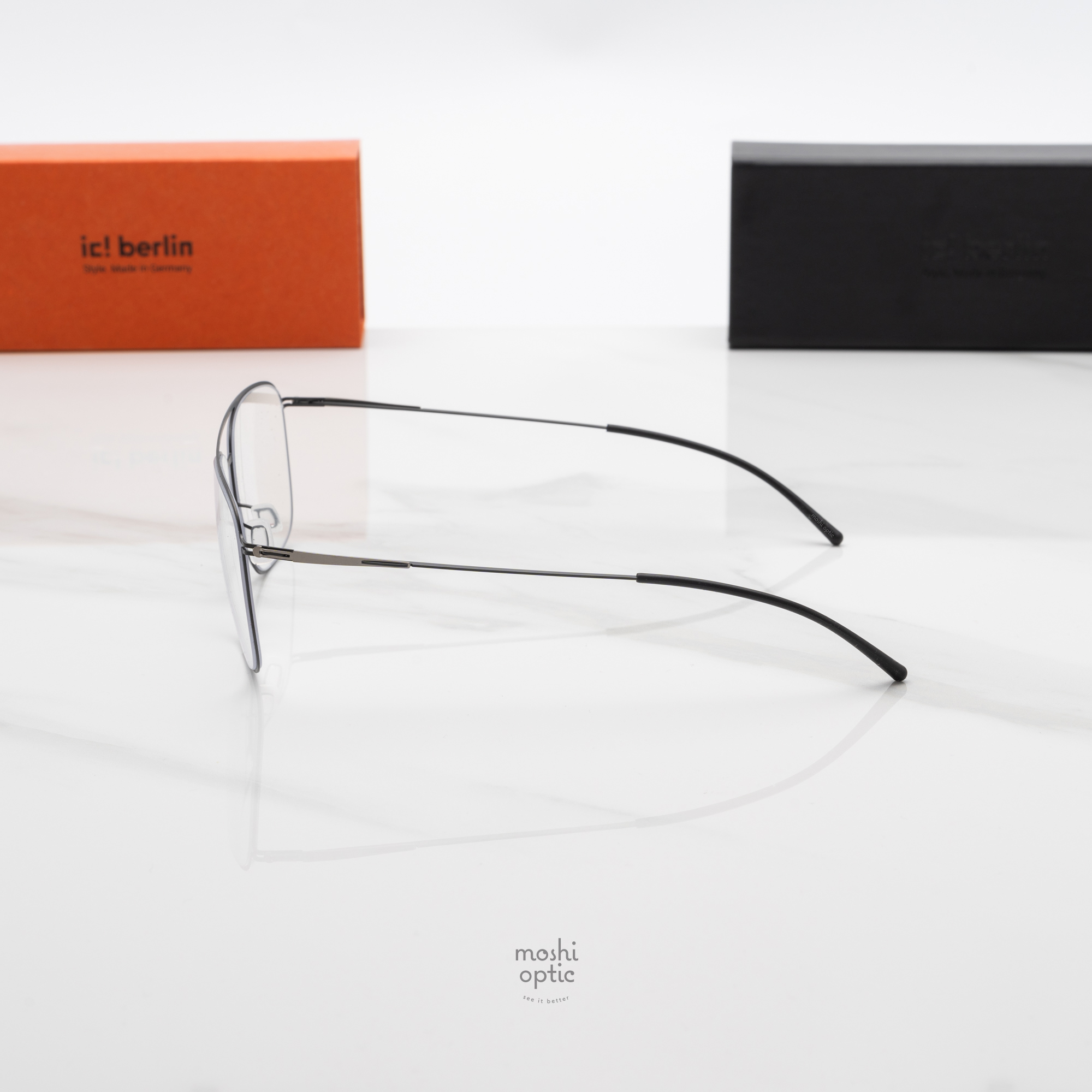 กรอบแว่น IC BERLIN Wes Black
