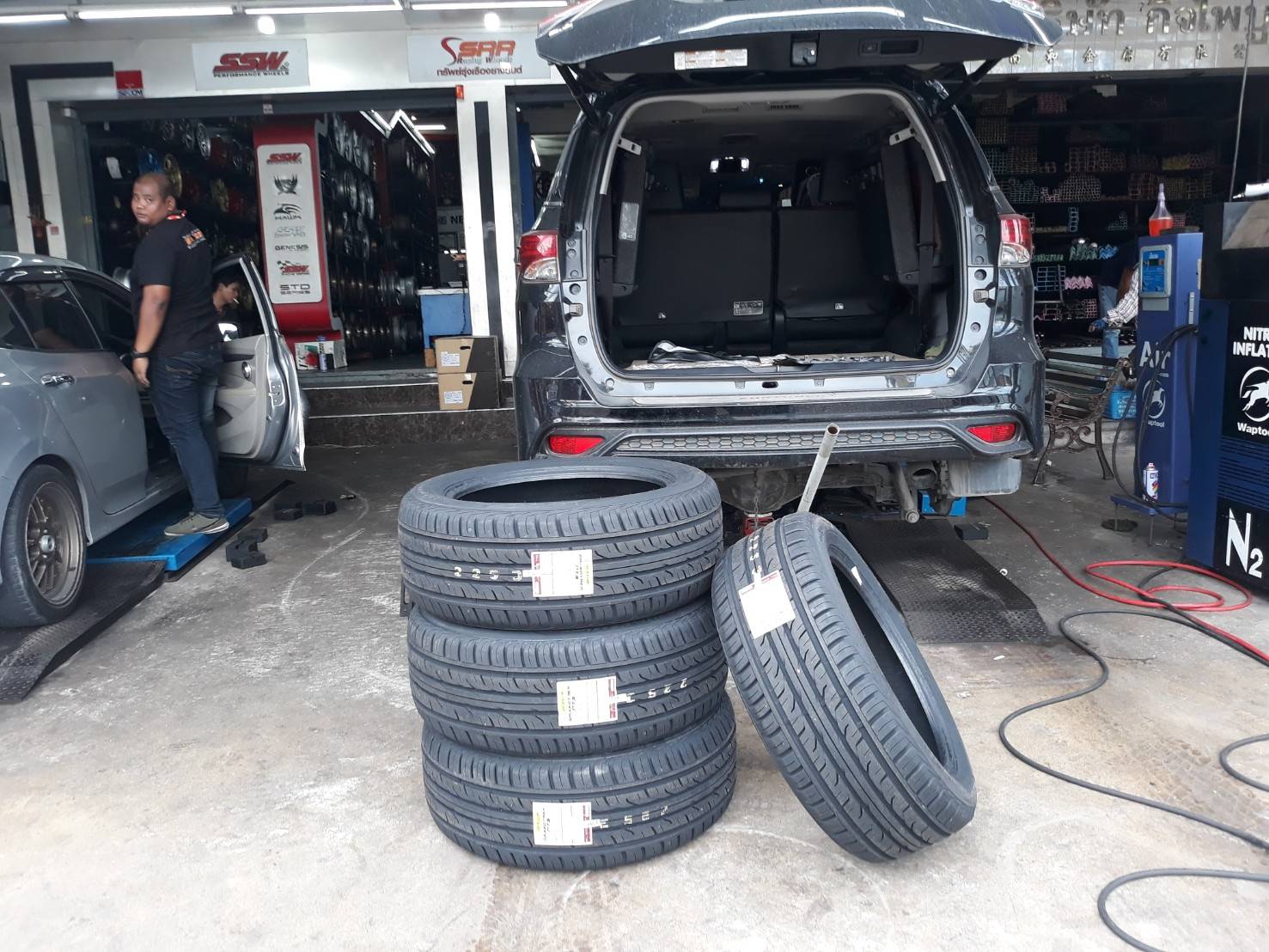 DUNLOP GRANDTREK PT3 265-50-20 ซื้อ2แถม2 ใส่ FORTUNER