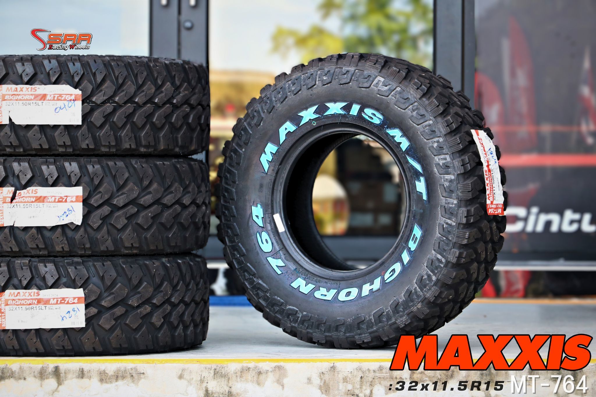 ยางใหม่ MAXXIS MT764 ปี24 32x11.5R15