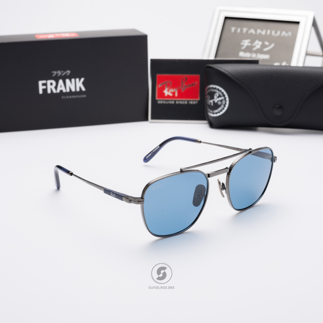 RayBan RB8258 3142S2 Frank ll Titanium Gunmetal
