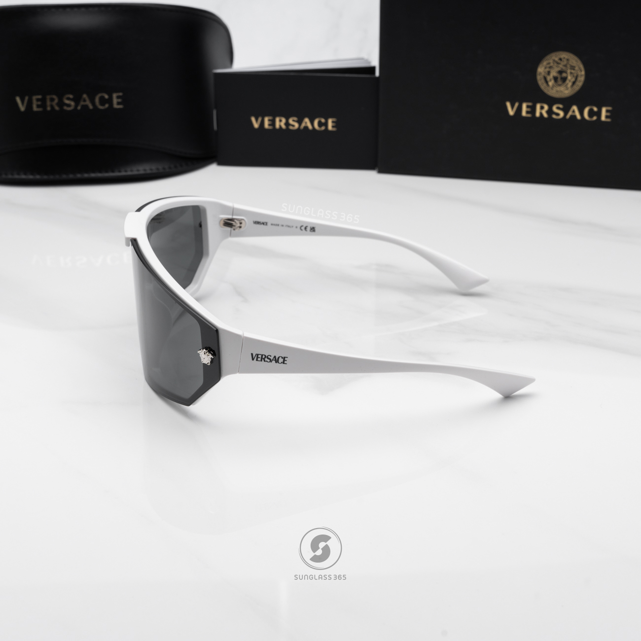 แว่นกันแดด Versace VE4461 314/87 White with 2 Lens