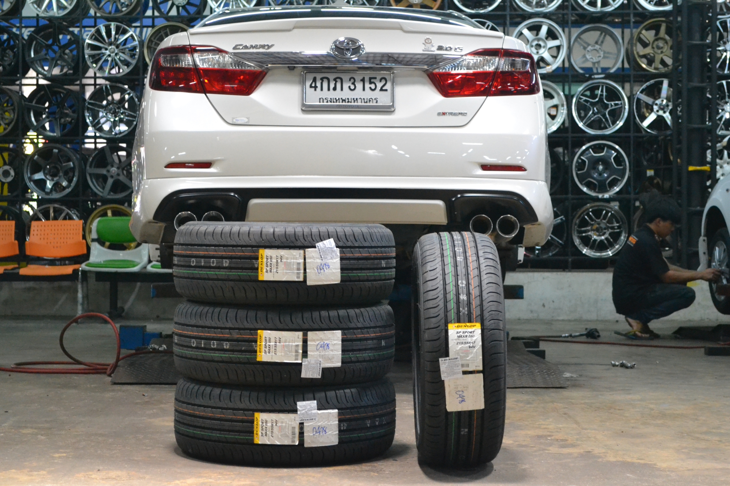 ยางญี่ปุ่น DUNLOP SPORTMAXX050+ 215/55-17 ยางคุณภาพ