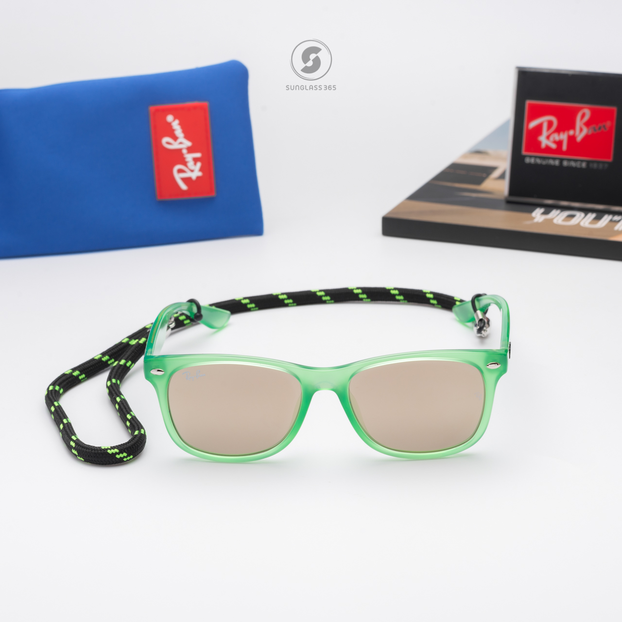 Ray Ban RJ9052SF 71465A Opal Green