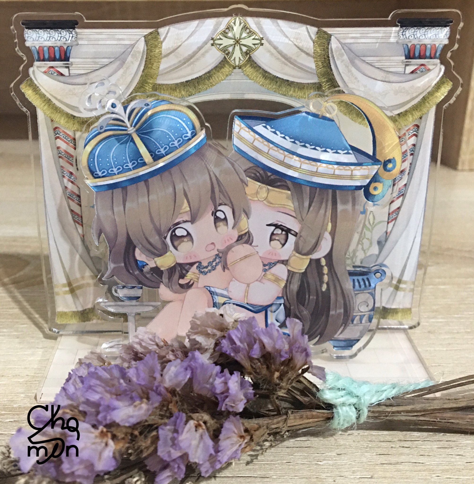 สแตนดี้อะคริลิคพร้อมฉาก เรื่องมหาบุรุษแห่งครีตัน [ส่งฟรี]