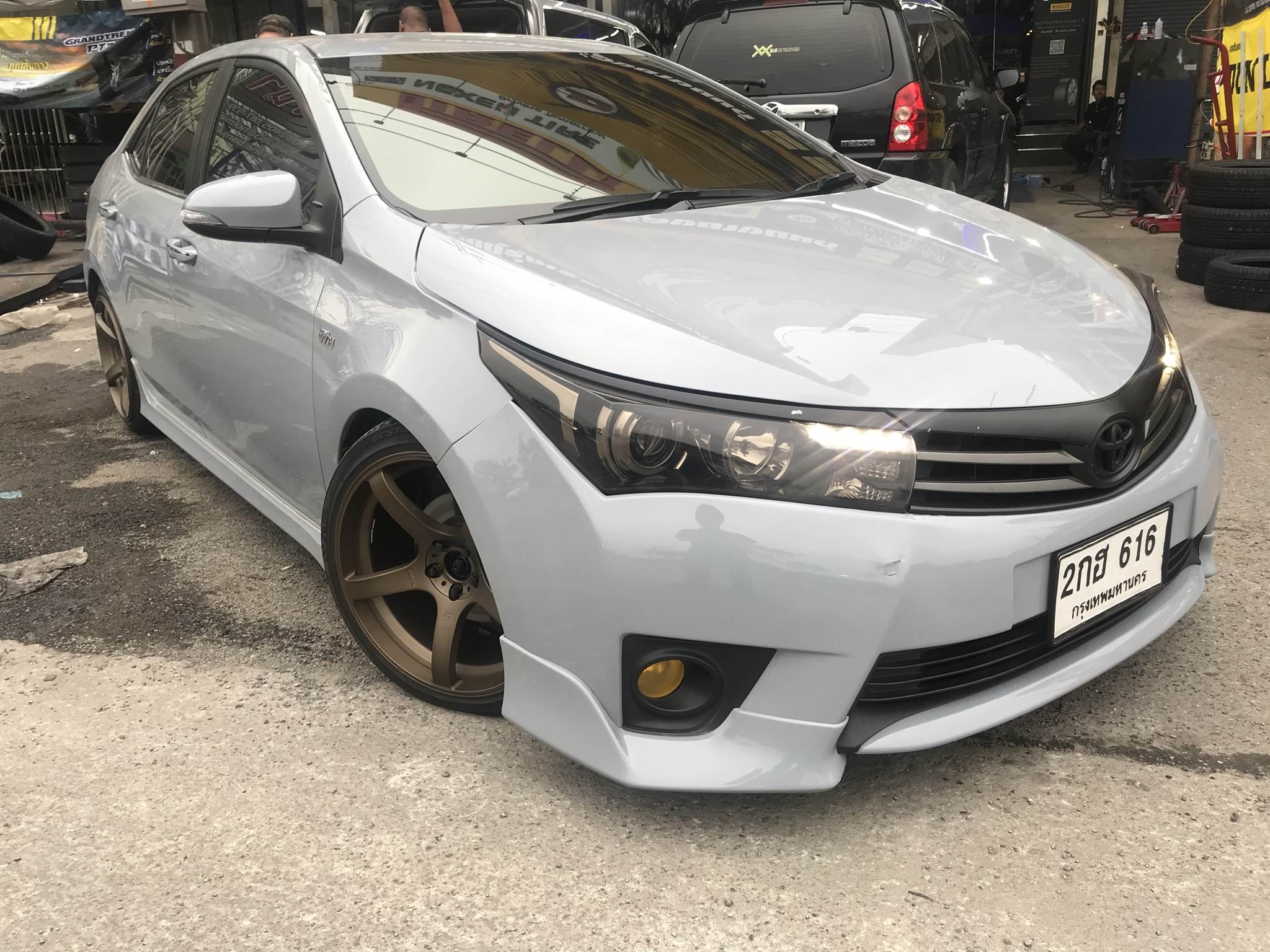 ล้อใหม่ PRODRIVE ขอบ18 5รู100 ใส่ ALLTIS ตรงรุ่น ชุด 9800 ปกติ 24000