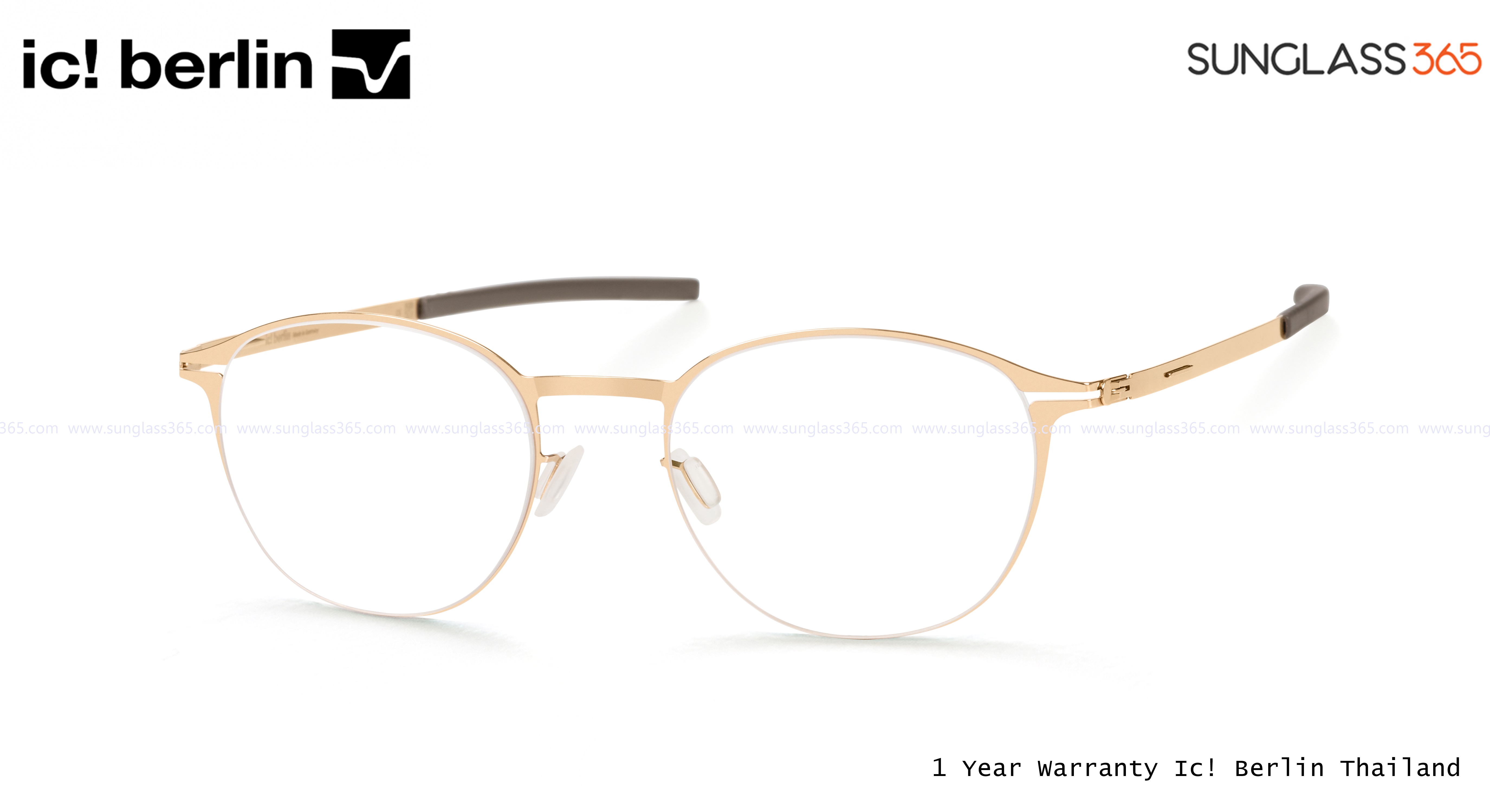 กรอบแว่น IC BERLIN Leste Rose-Gold