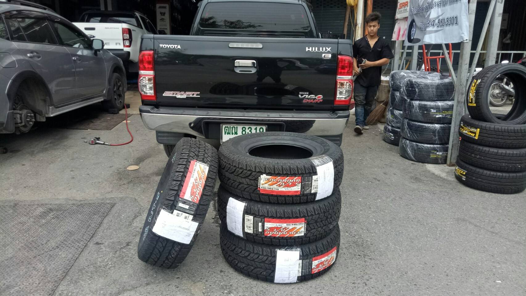 YOKOHAMA ATS 265/70-16 เส้น 3980 ปกติ 6500