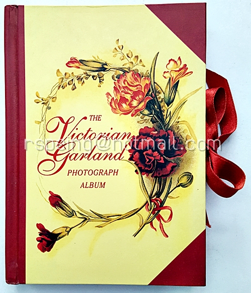 Victorian Garland Photograph Album