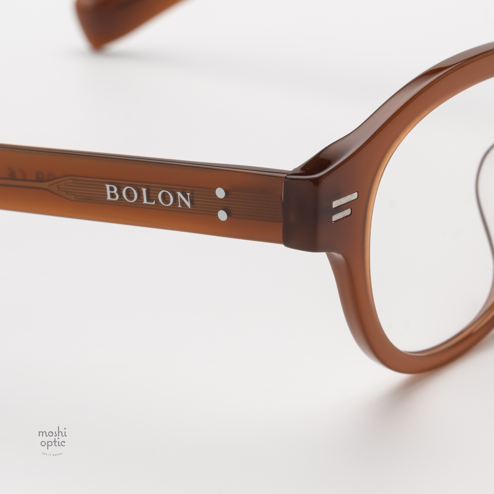 แว่นสายตา BOLON รุ่น KYOBASHI BJ3200 B21 Translucent Caramel