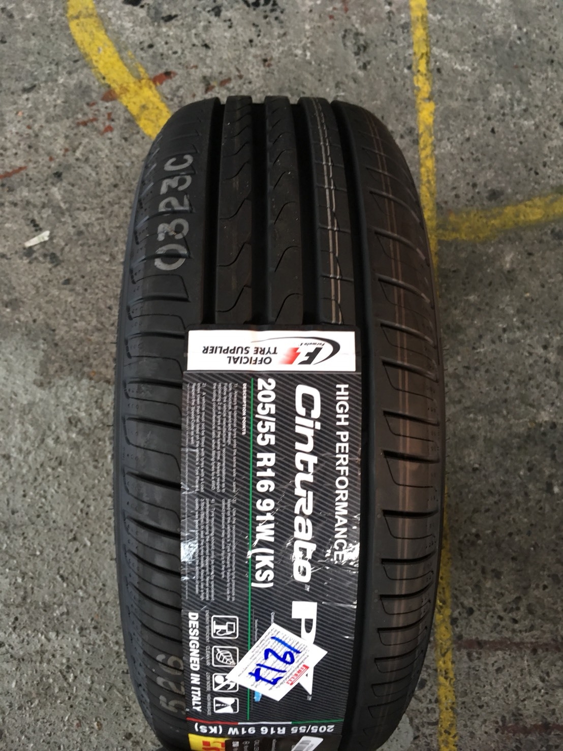 PIRELLI CINTURATO P7 205-55-16 เส้น 4900 บาท ปี17 ซื้อ2แถม2 จ่าย 9800 ได้ 4เส้น