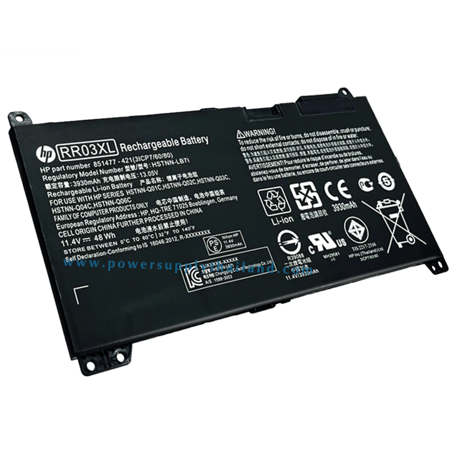 Battery HP Probook 430 440 G5 Original ราคา พิเศษ แบตเตอรี่ โน๊ตบุ๊ค HP 430 G5 440 G5 RR03XL 851610-855 ลดราคาพิเศษ