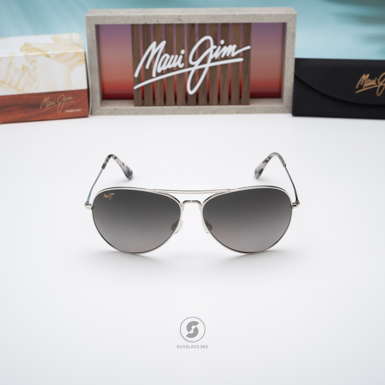 แว่นกันแดด Maui Jim MAVERICKS MJ GS264 17 Neutral Grey