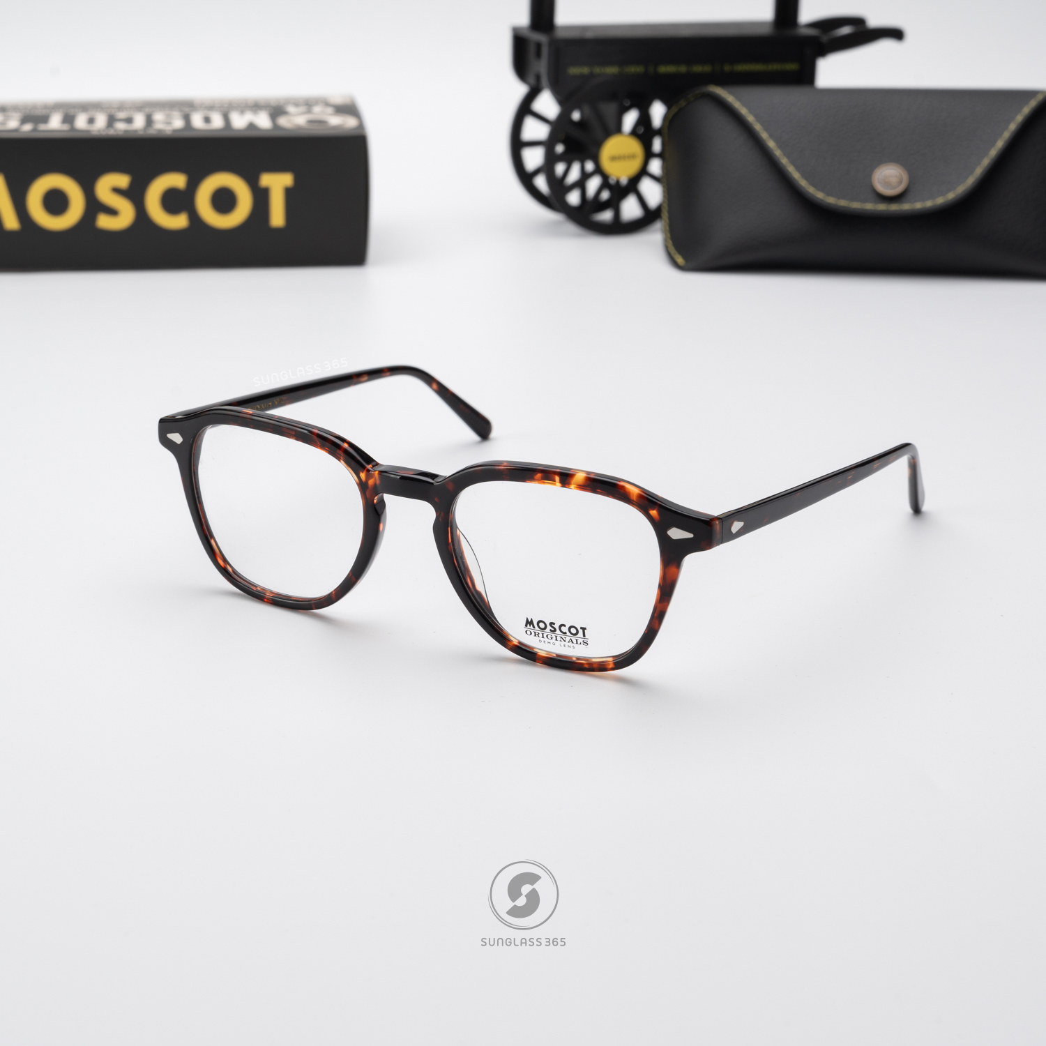 แว่นสายตา Moscot Vantz Dark Havana