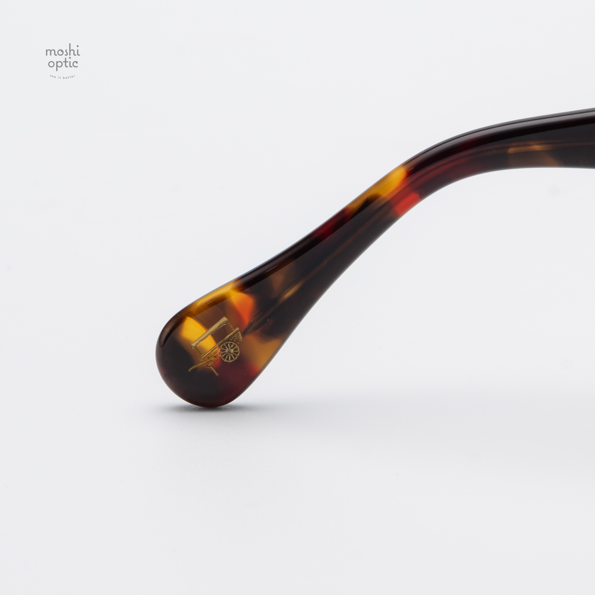 แว่นกันแดด Moscot Sun Lemtosh Tortoise G-15