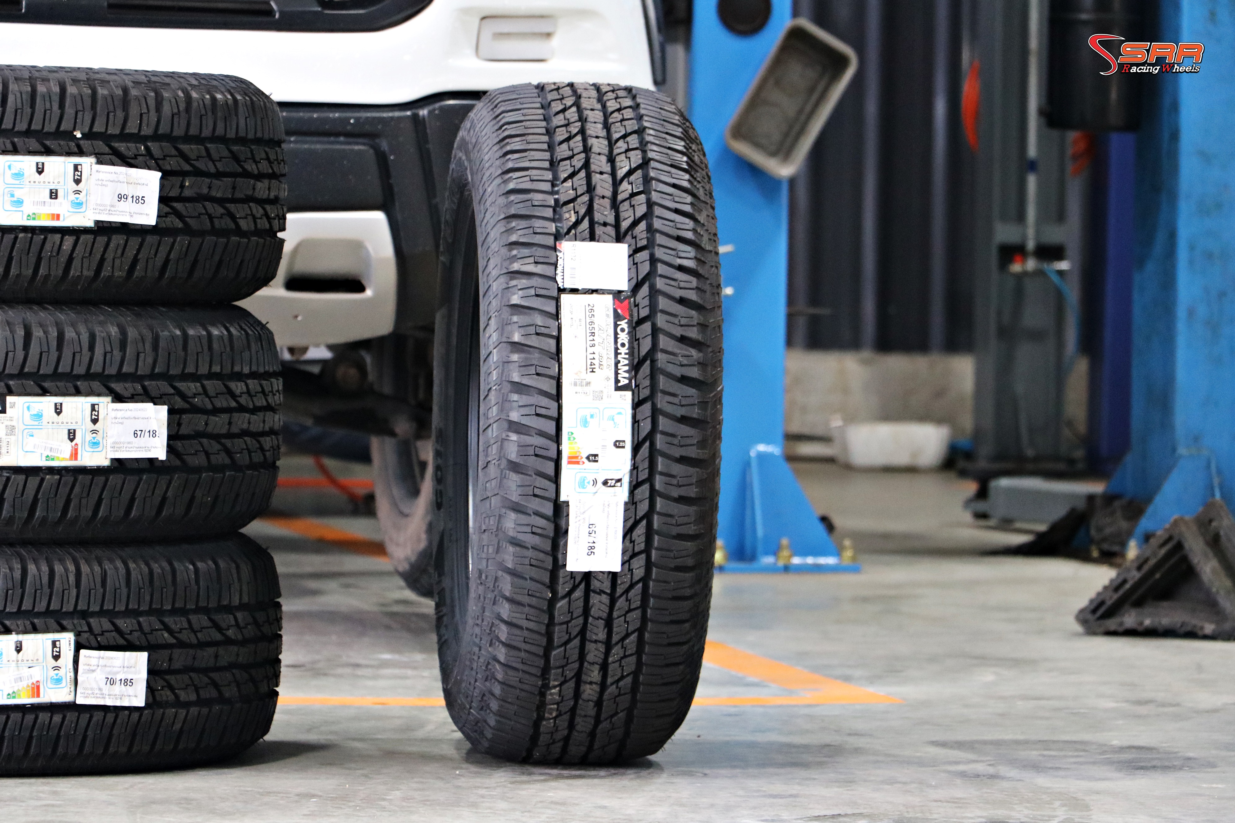 ยางขนาด 265/65R18 YOKOHAMA AT G015 ปี23 เส้นละ 3,990 เท่านั้น
